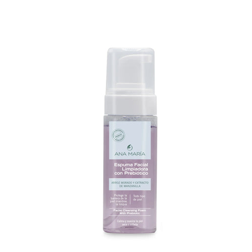 ESPUMA FACIAL LIMPIADORA CON PREBIÓTICO