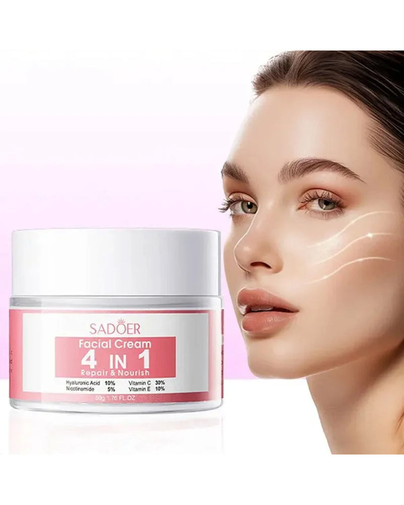 CREMA FACIAL 4 EN 1 SADOER